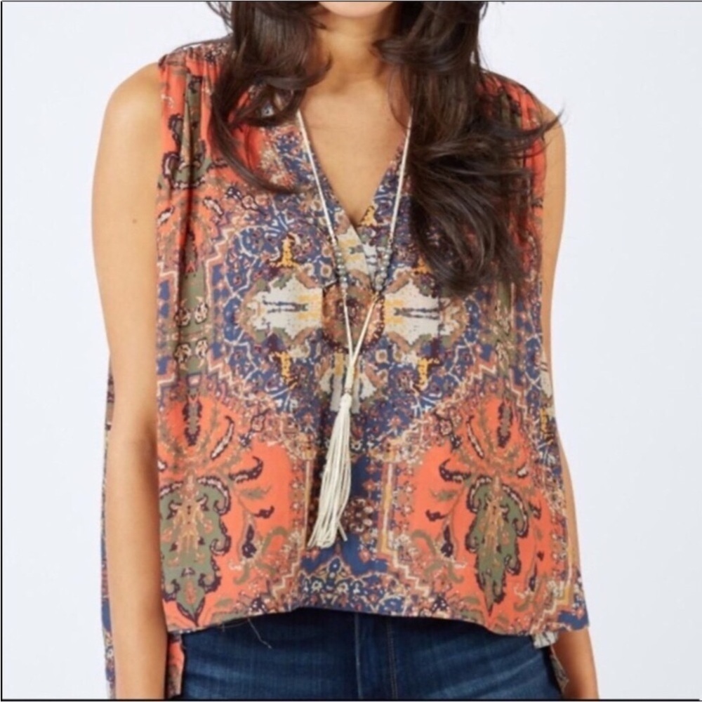 Free People Darcy sleeveless top Size XS